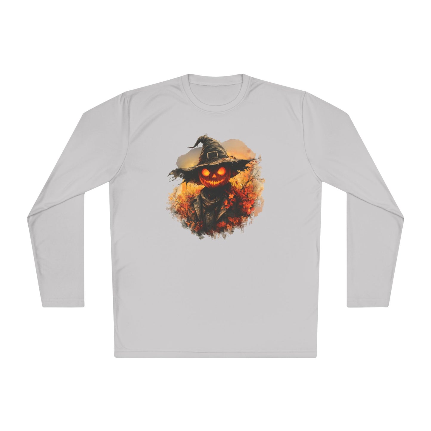 Halloween Scarecrow 4 Adult Long Sleeve Tee