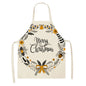 Christmas Series Cotton And Linen Aprons Variety