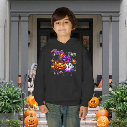 Boo Y'all Youth Heavy Blend Hoodie