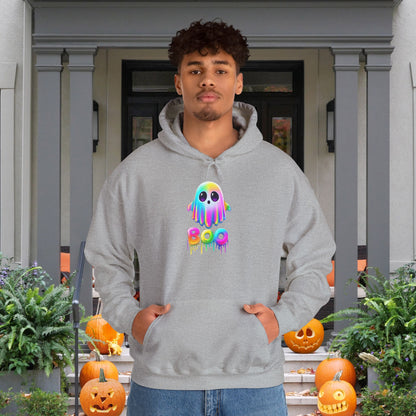 Neon Ghostly Boo Heavy Blend™ Hooded Sweatshirt
