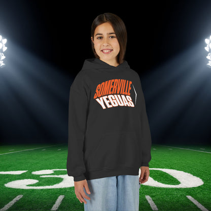 Somerville Yeguas (Angled) Youth Heavy Blend Hoodie