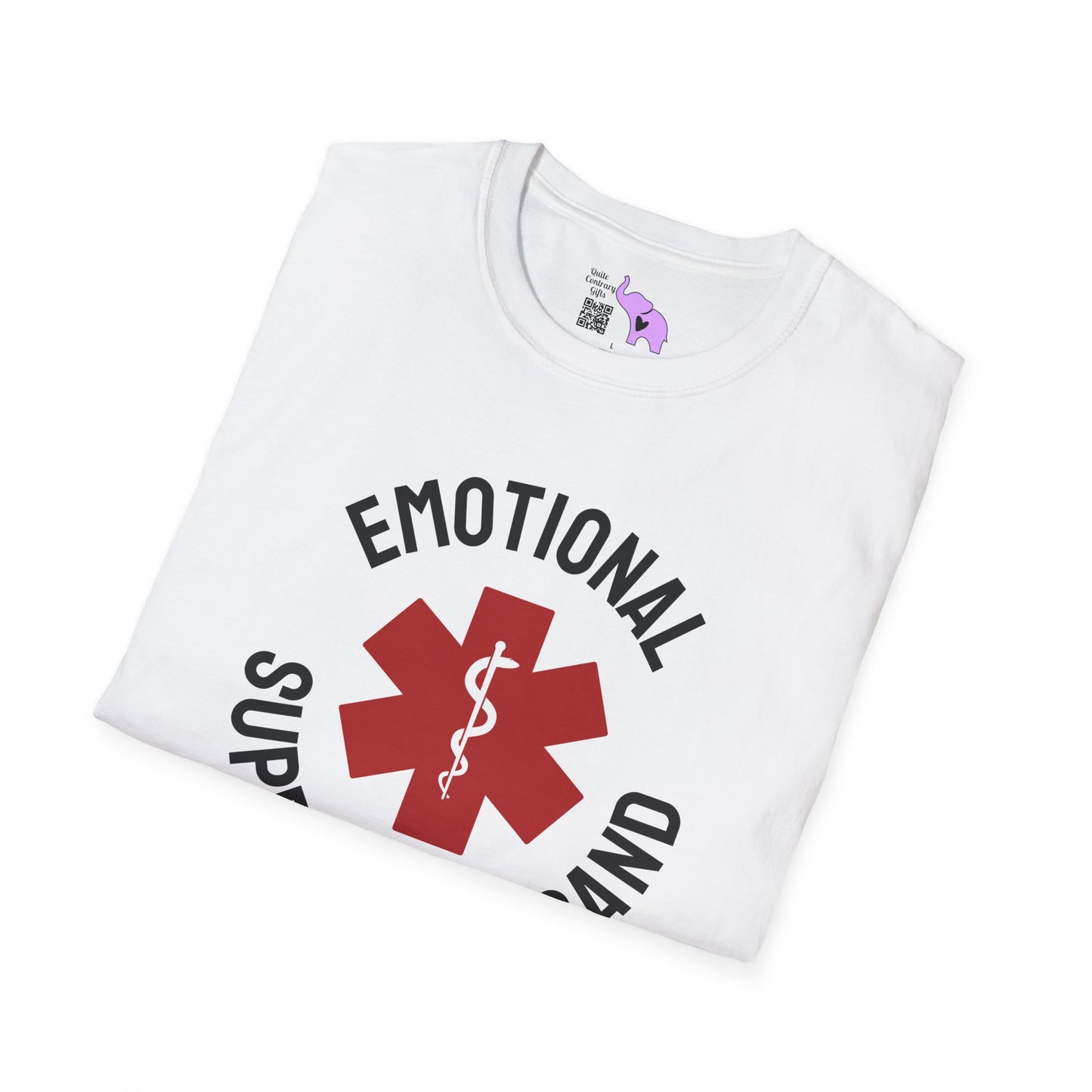 Emotional Support Husband Do Not Pet Adult T-shirt