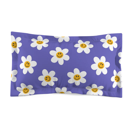 Daisy Grins Microfiber Pillow Sham