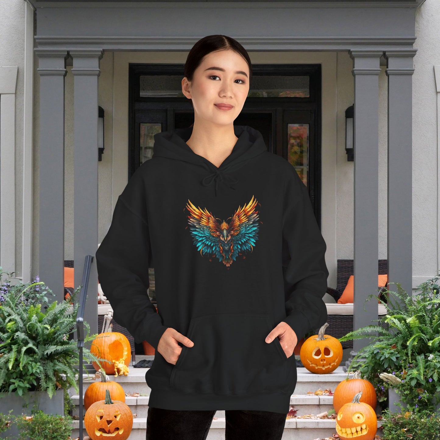 Haunted Phoenix Heavy Blend™ Hooded Sweatshirt