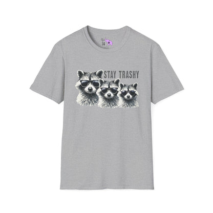 Stay Trashy (Racoon) Adult T-shirt