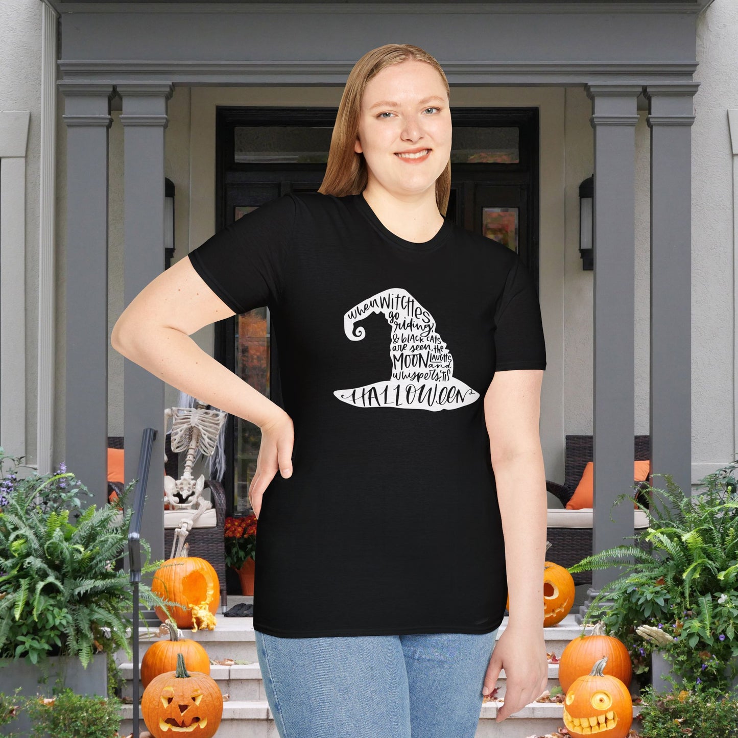 When Witches Go Riding... Adult T-shirt