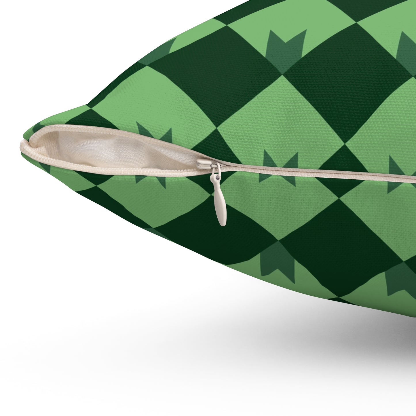 Diamond Bloom- Spruce & Sage Throw Pillow