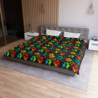 Celebration Mosaic Microfiber Duvet Cover