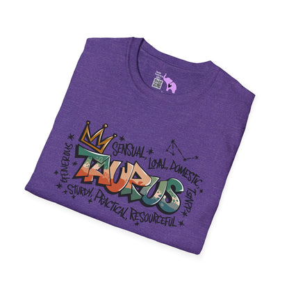 Taurus Street Art Adult T-shirt