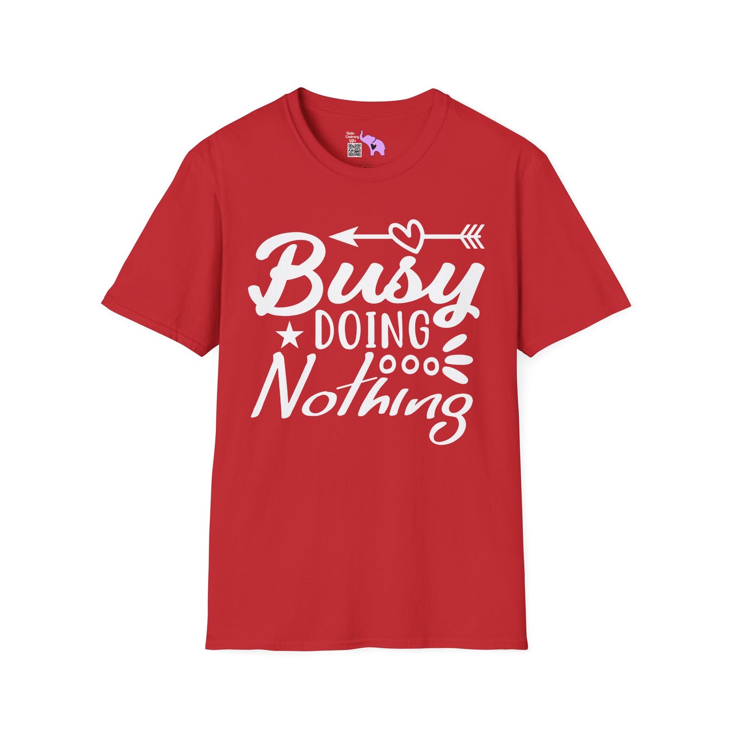 Busy Doing Nothing Adult T-shirt