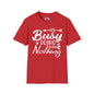 Busy Doing Nothing Adult T-shirt