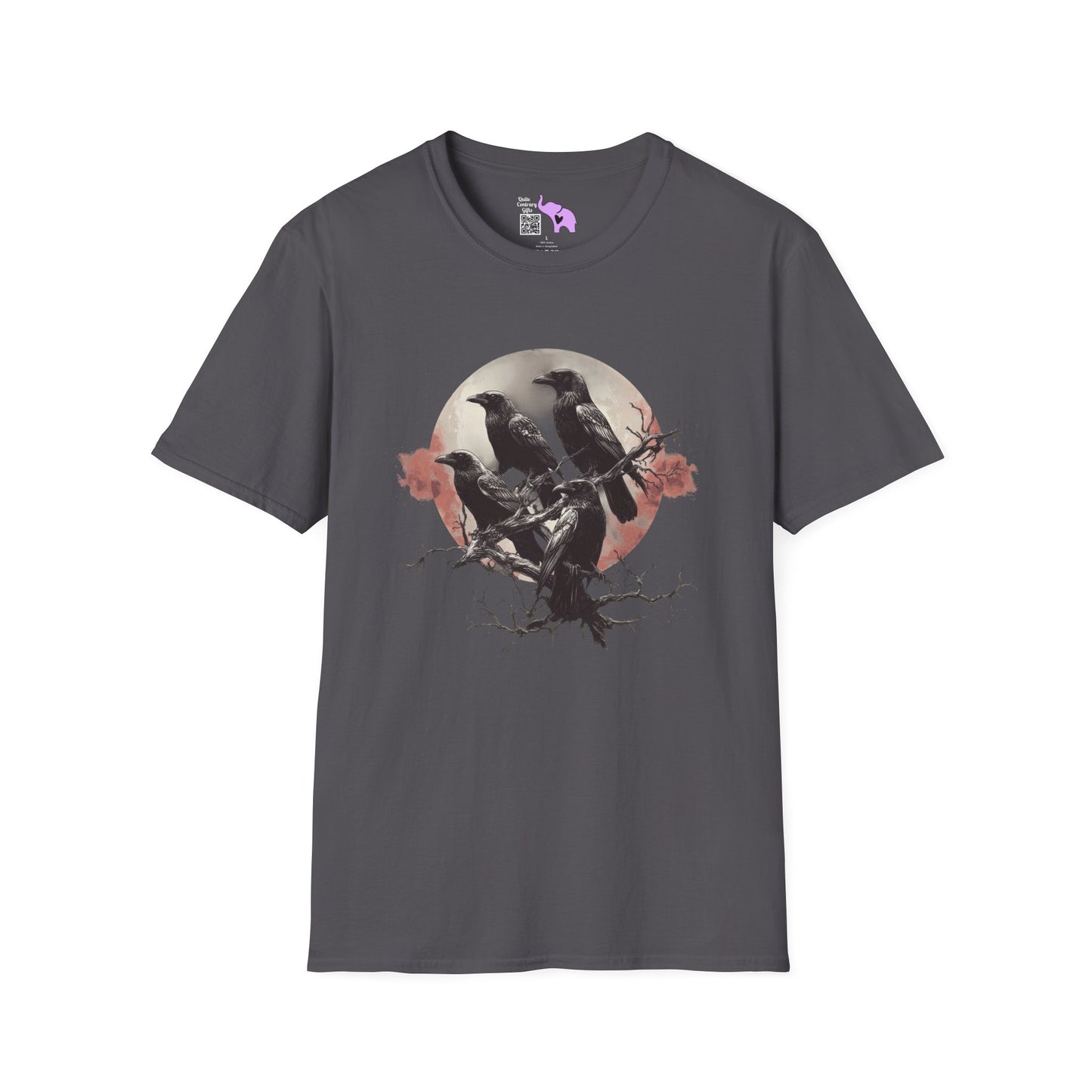 Halloween Crows 2 Adult T-shirt
