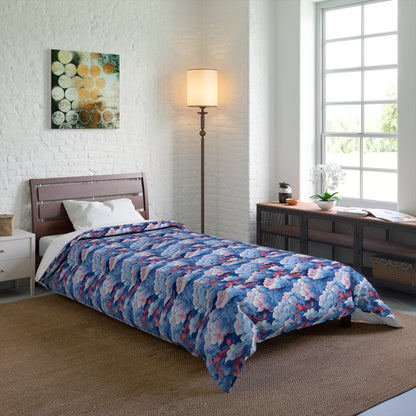 Azure Kumo Flow Basic Bedding Set