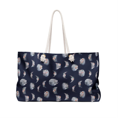 Lunar Garden Weekender Bag