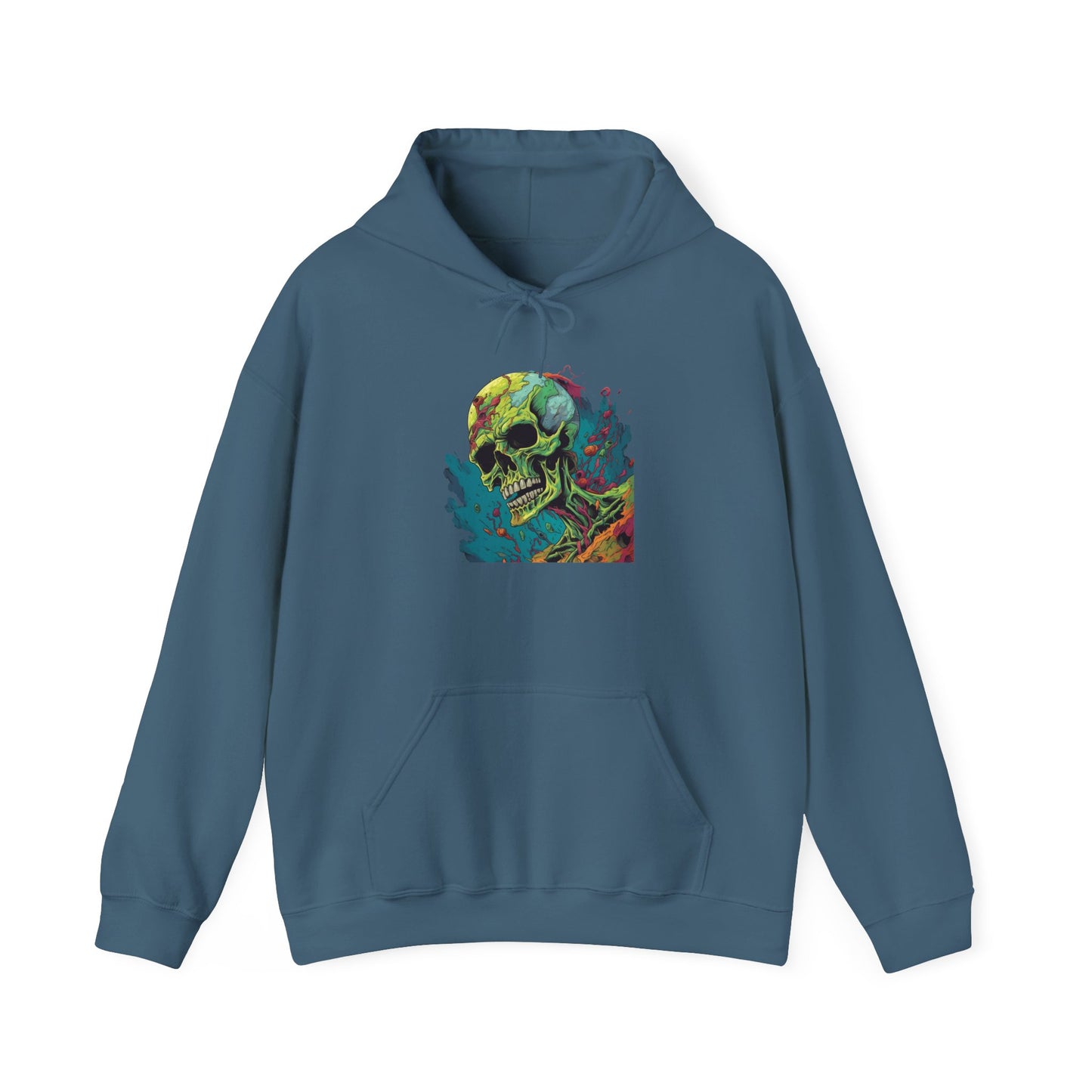 Surreal Skullscape Heavy Blend™ Hooded Sweatshirt