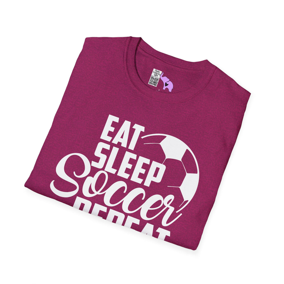 Eat Sleep Soccer Repeat Adult T-shirt