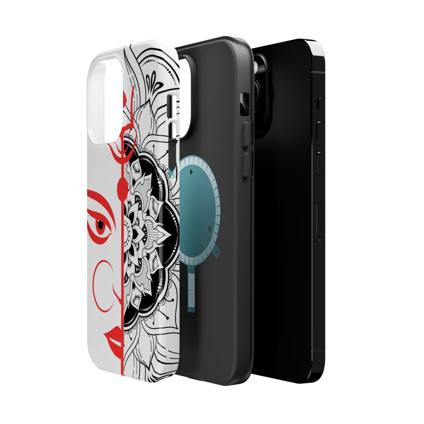 Goddess Durga Mata w/Manala MagSafe® Compatible Tough Case for iPhone