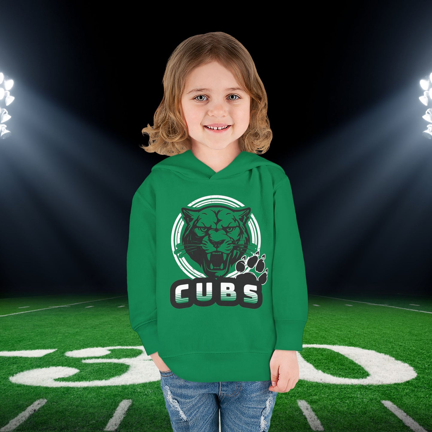 Cubs Circle Toddler Hoodie