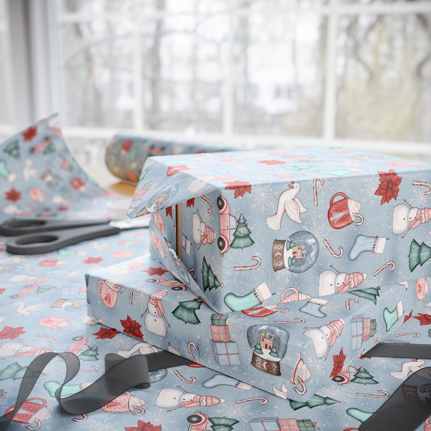 Home for the Holidays Wrapping Paper