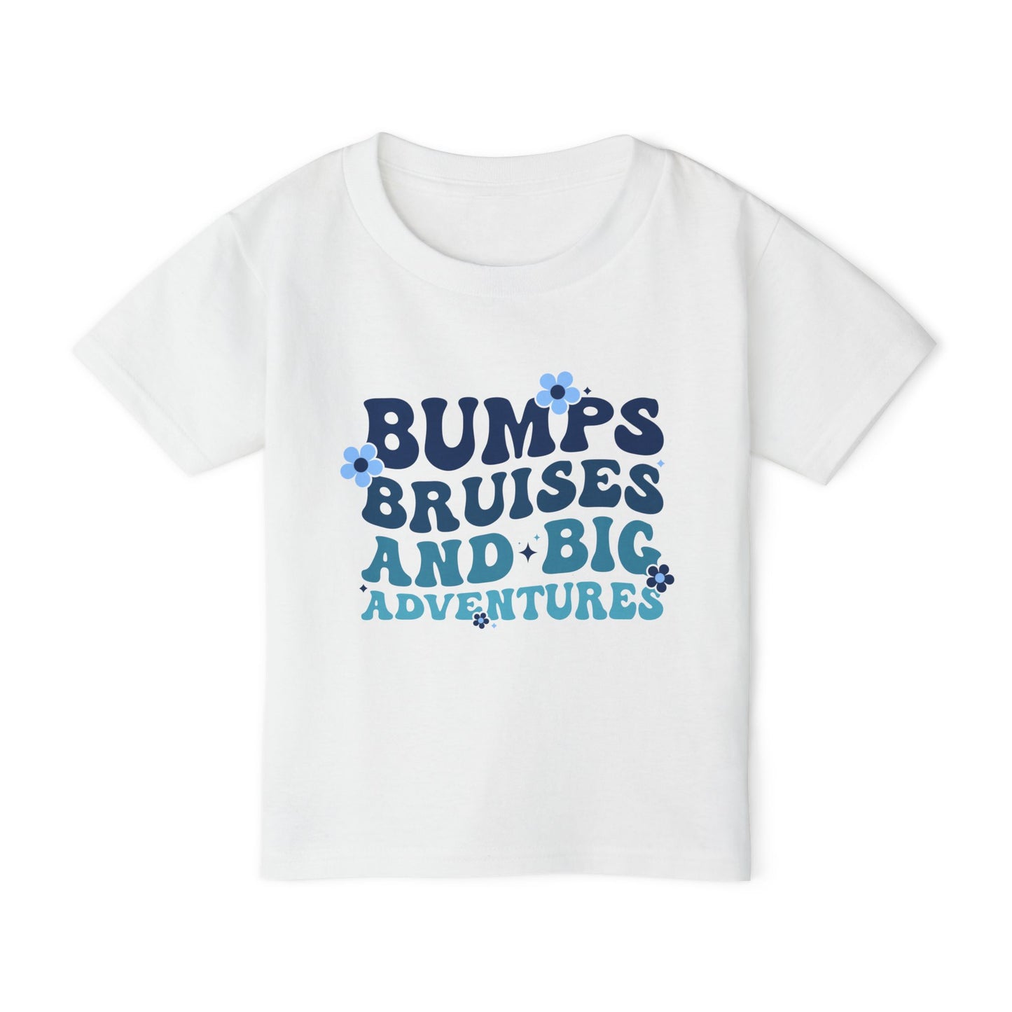 Bumps Bruises And Big Adventures Heavy Cotton™ Toddler T-shirt