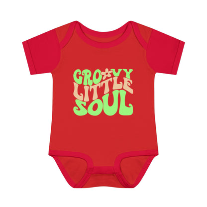 Groovy Little Soul Infant Baby Rib Bodysuit