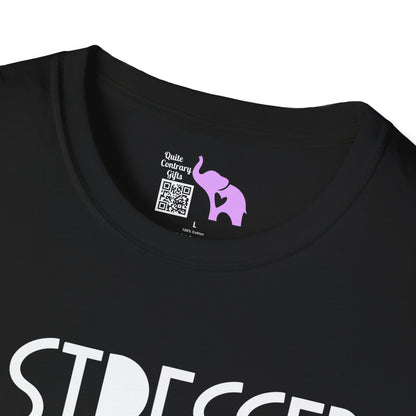 Mama Stressed Blessed Sometimes A Mess Adult T-shirt
