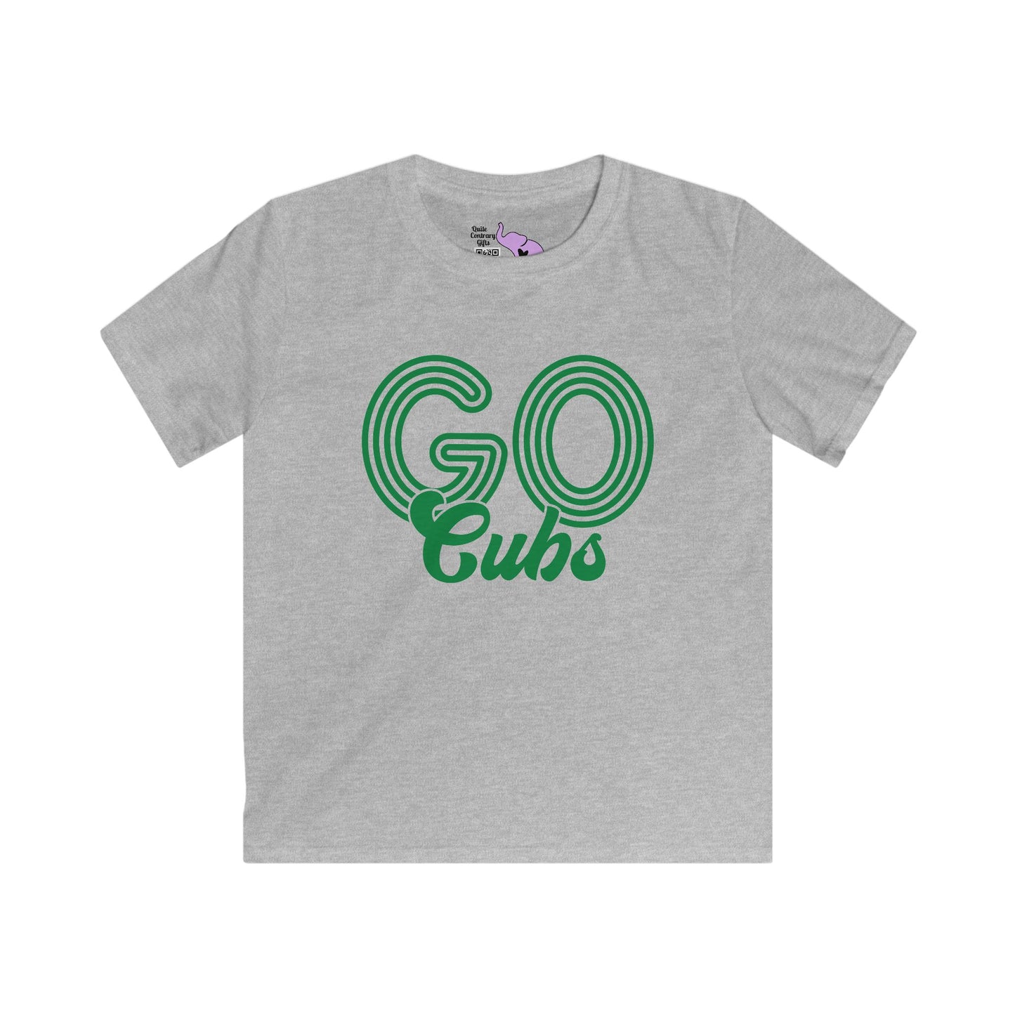 Go Cubs Youth Softstyle Tee