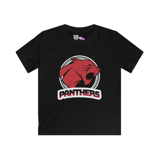 Panthers Circle Youth Softstyle Tee