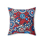 Patriot Pulse Throw Pillow