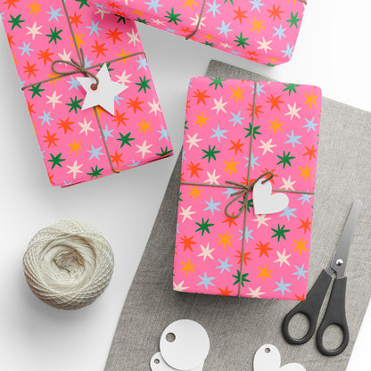 Pink Sparkle Wrapping Paper