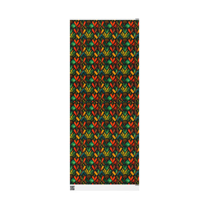 Kujichagulia Waves Kwanzaa Wrapping Paper