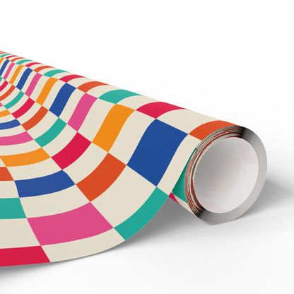 Colorblock Fun Wrapping Paper