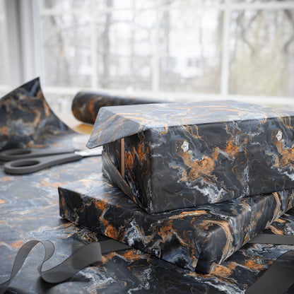 Moonspill Marble Wrapping Paper