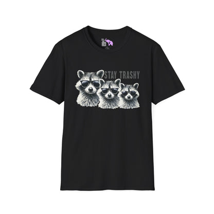 Stay Trashy (Racoon) Adult T-shirt
