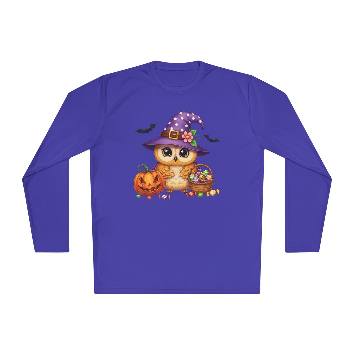 Witchy Owl Adult Long Sleeve Tee