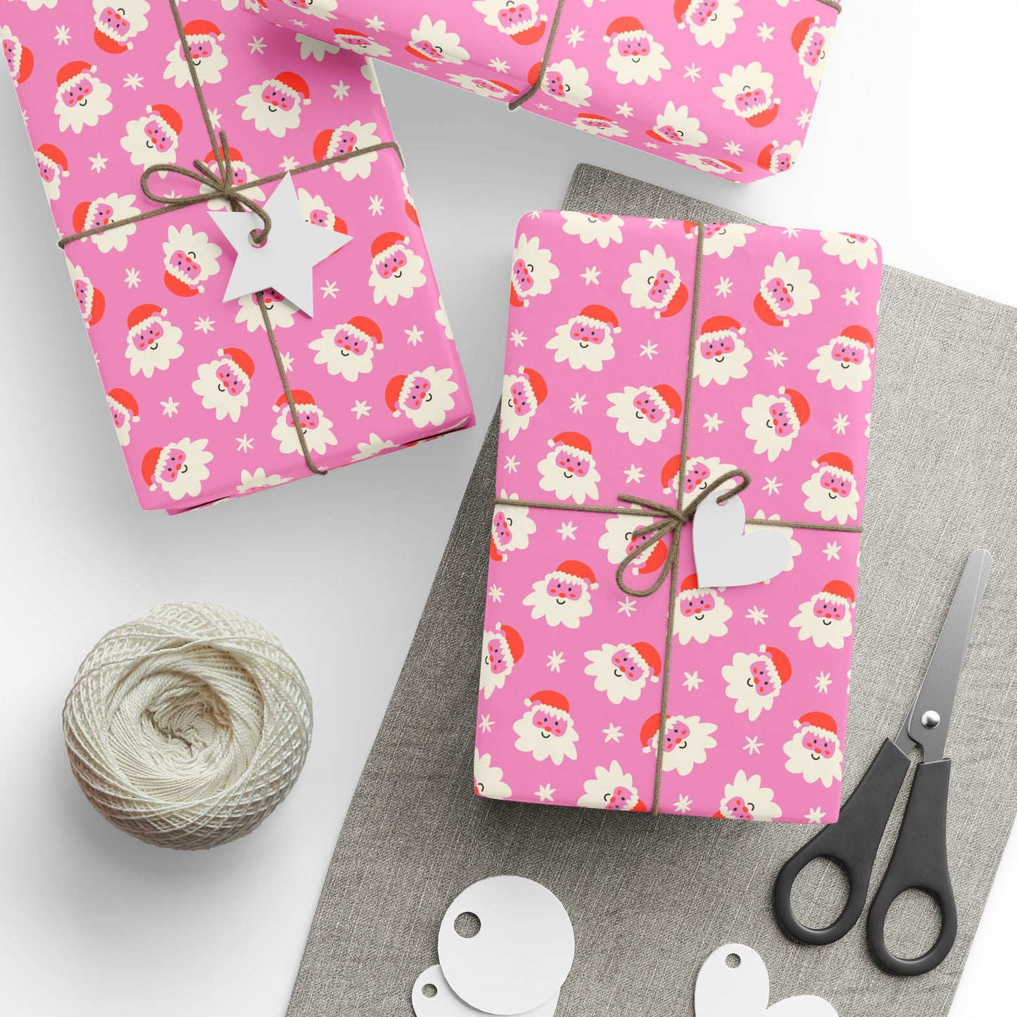 Jolly in Pink Wrapping Paper