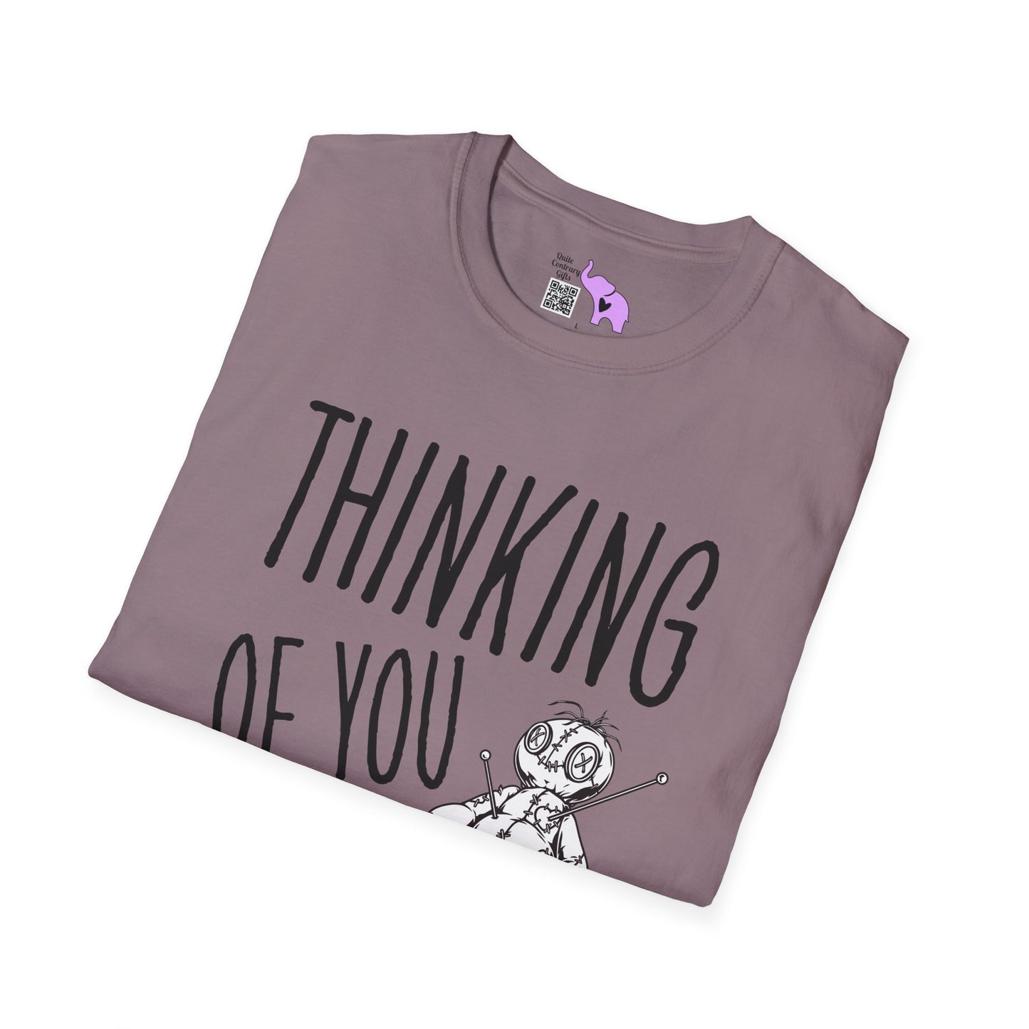 Thinking Of You (Voodoo Doll) Adult T-shirt