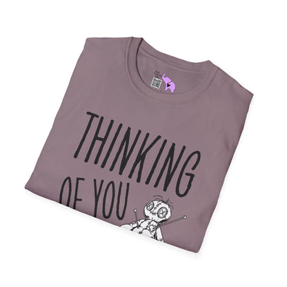 Thinking Of You (Voodoo Doll) Adult T-shirt