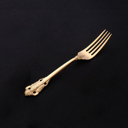 Gold Flatware Set