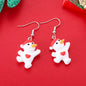 Cartoon Christmas Character Earrings