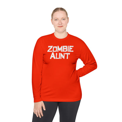""Zombie Aunt Adult Long Sleeve Tee