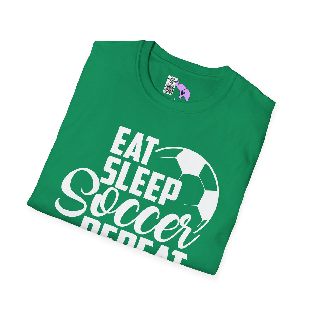 Eat Sleep Soccer Repeat Adult T-shirt