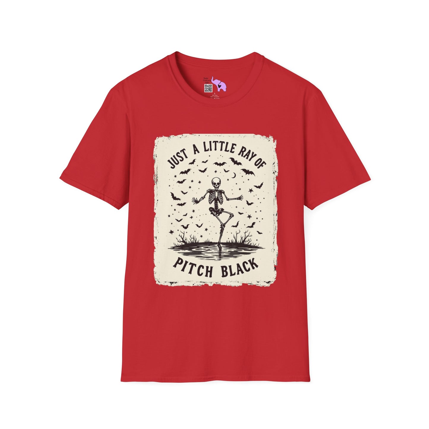 Just A Little Ray of Pitch Black Adult T-shirt