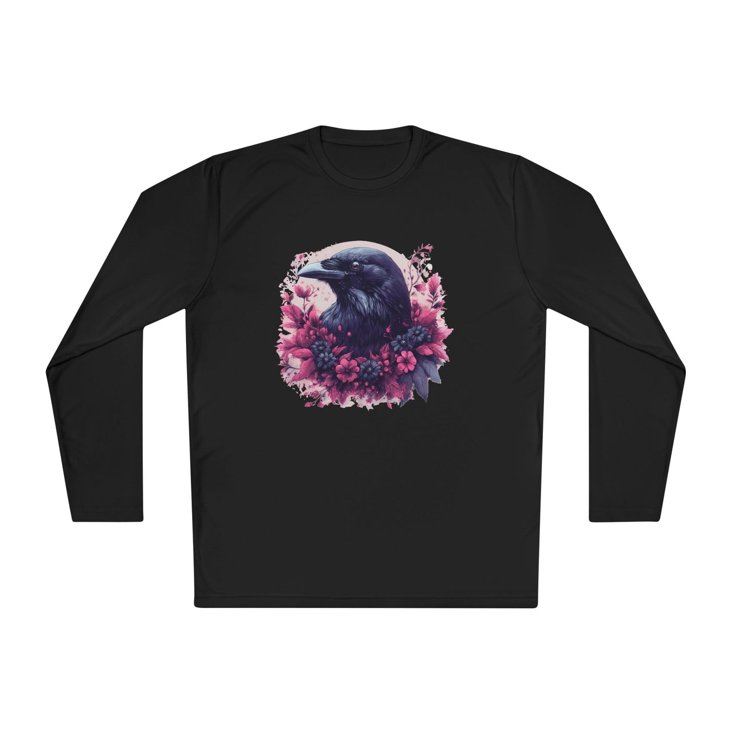 Halloween Crows Adult Long Sleeve Tee