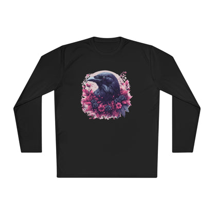 Halloween Crows Adult Long Sleeve Tee