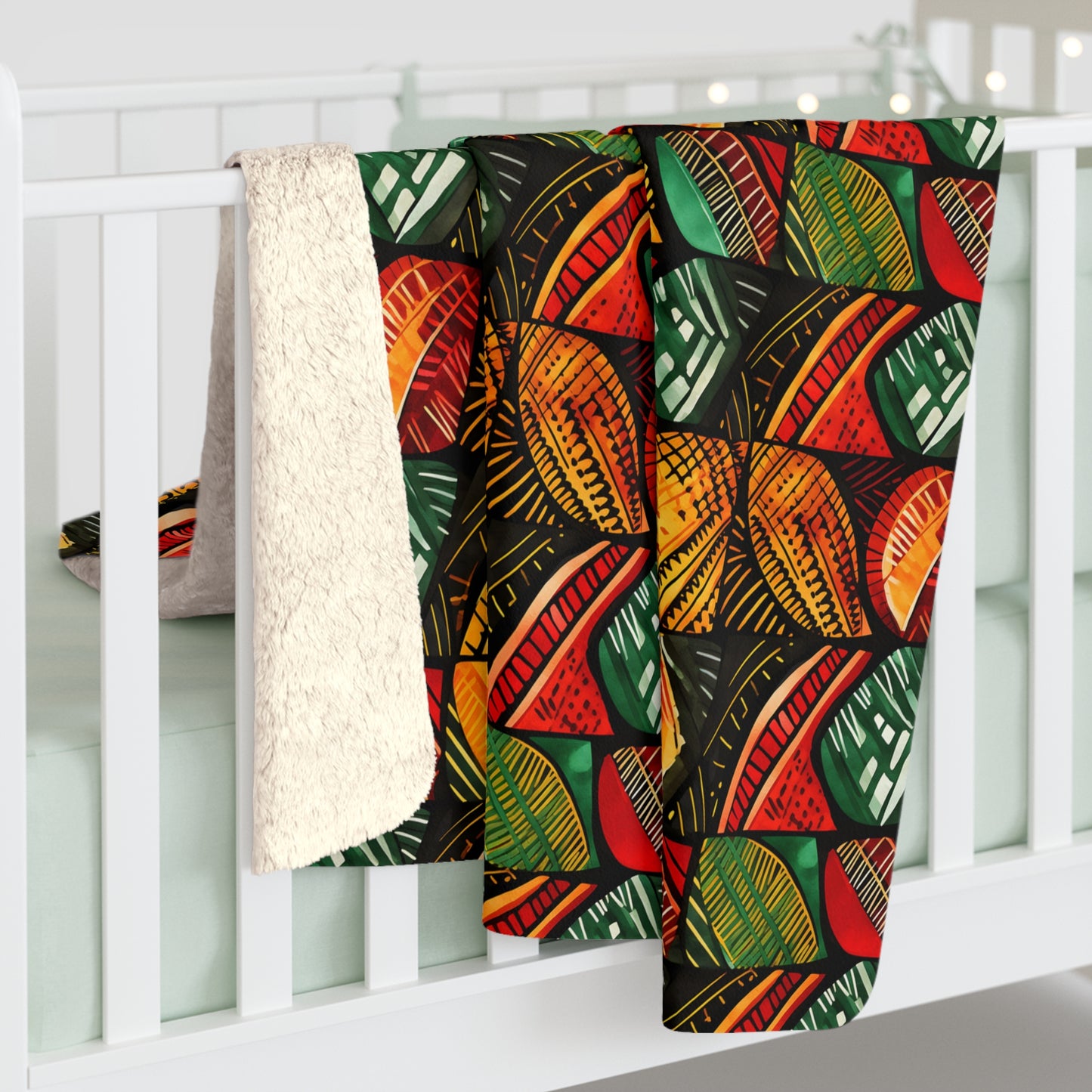 Collective Harmony Sherpa Fleece Blanket