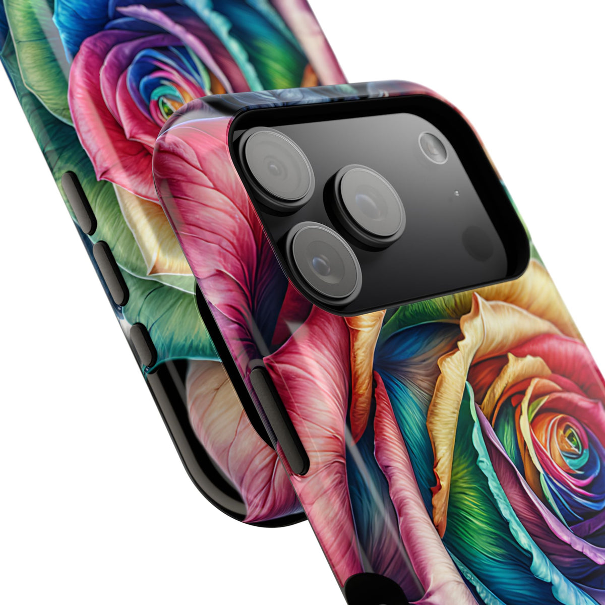 Colorful Rose MagSafe® Compatible Tough Case for iPhone