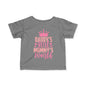 Daddy's Girl Mommy's World Infant Soft T-Shirt