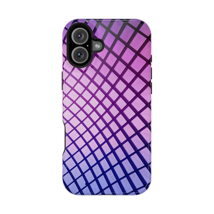 Midnight Mist Mosaic MagSafe® Compatible Tough Case for iPhone