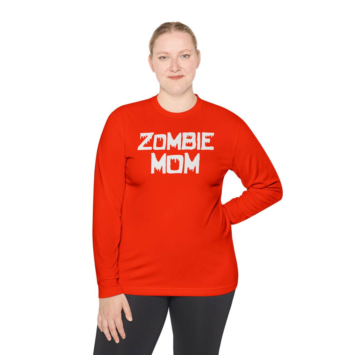 ""Zombie Mom Adult Long Sleeve Tee